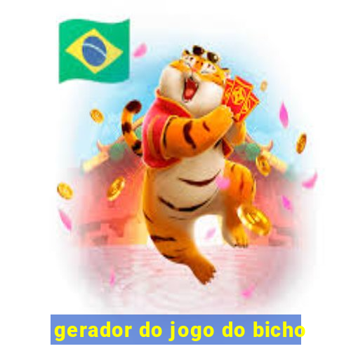 gerador do jogo do bicho