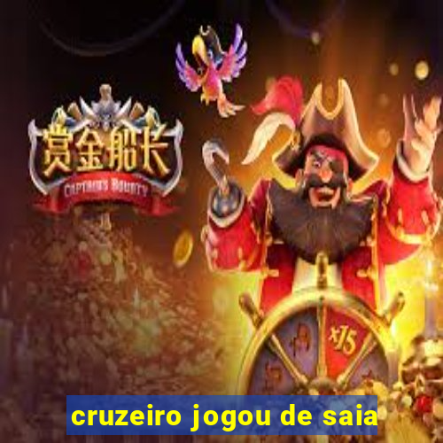 cruzeiro jogou de saia