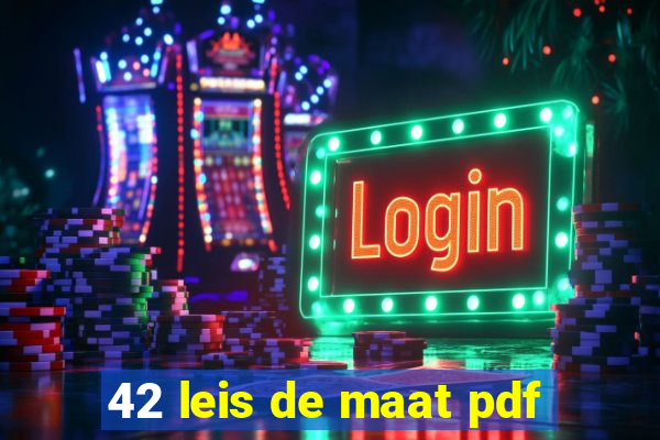 42 leis de maat pdf