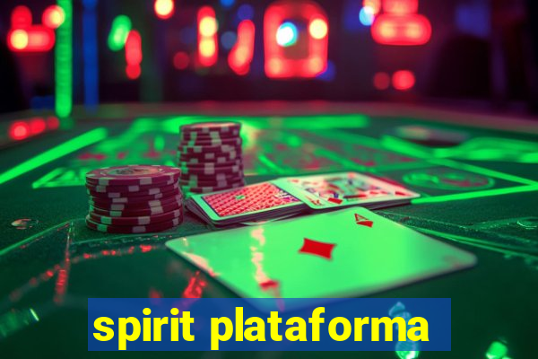 spirit plataforma